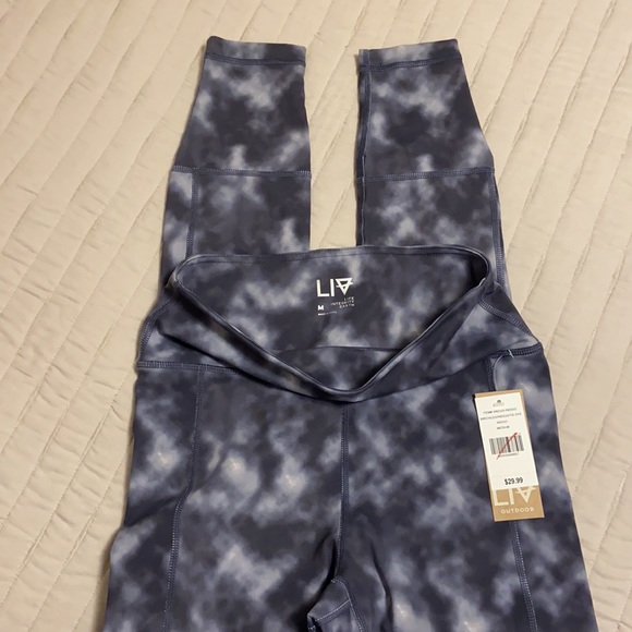 Indigo tie dye leggings - Picture 3 of 3